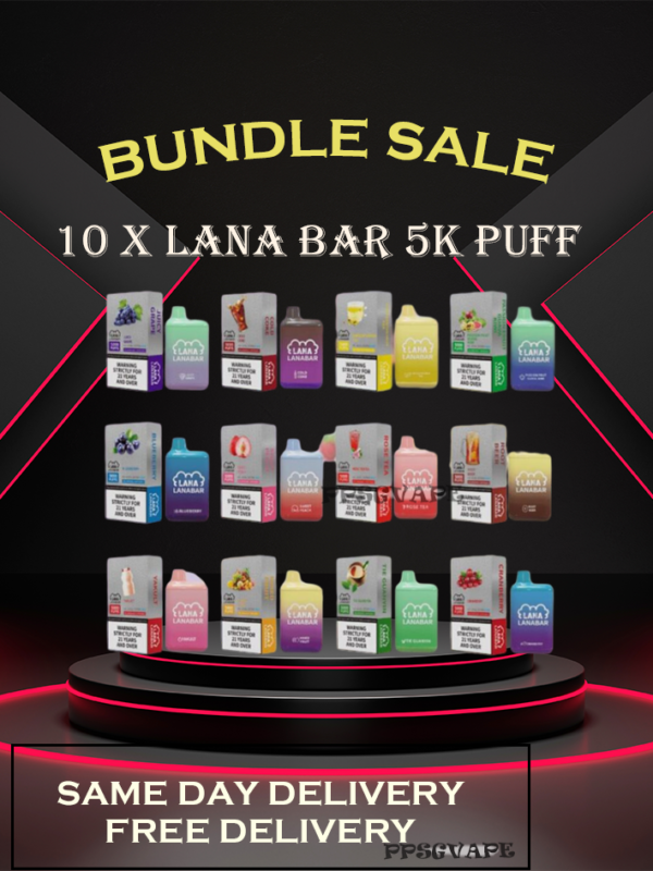LANA BAR 5000 PUFF READY STOCK