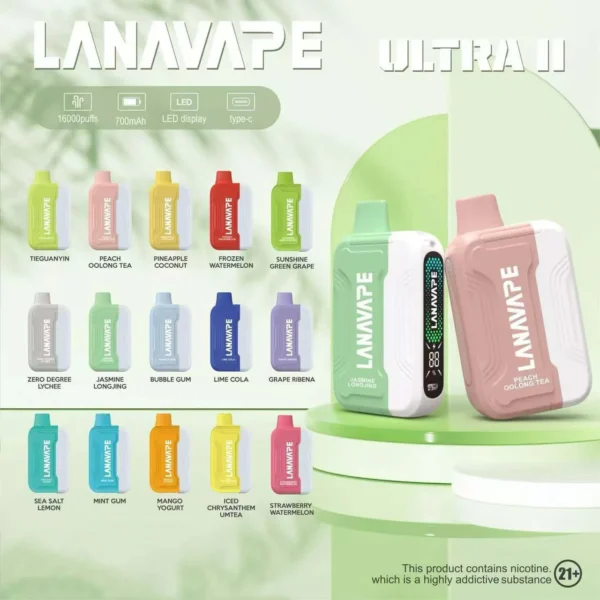 LANA ULTRA 16K PUFF DISPOSABLE READY STOCK SINGAPORE