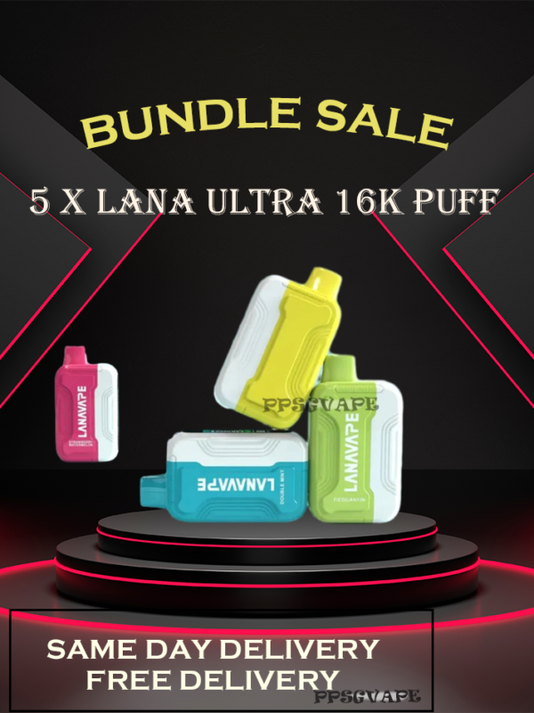 5X LANA ULTRA 16K PUFF